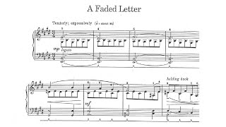 William Gillock  A Faded Letter24 Lyric Preludes in Romantic Style [upl. by Animaj]