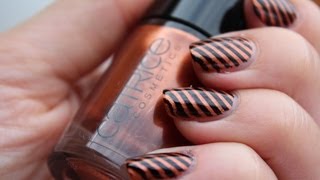 Nailart facile con colori autunnali [upl. by Schofield89]