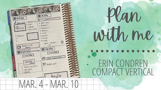 PLAN WITH ME  A5 compact vertical  PLANNERKATE STICKERS [upl. by Aggappe780]