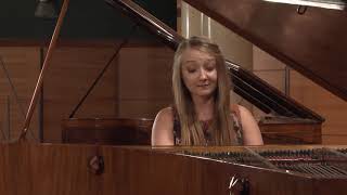 Aleksandra Świgut – M Szymanowska Polonaise in F minor First stage [upl. by Cherye]