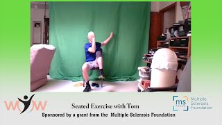 20241022 Seated Exercise with Tom sponsored by the Multiple Sclerosis Foundation [upl. by Kalman]