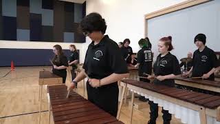 Sound Check at East Gresham  Springwater Trail High School Marimba Band  20222023 [upl. by Innek]