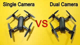 DM107S Drone Single Camera VS Dual Camera Drone Review in Water Prices [upl. by Naul487]