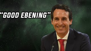 Unai Emery Good Ebening Compilation [upl. by Ahgem]