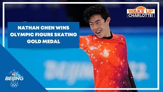 Nathan Chen wins gold medal in figure skating at Beijing Olympics [upl. by Samford916]