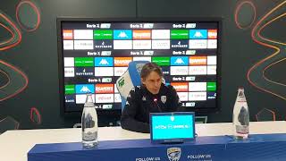 Brescia  Frosinone la conferenza postpartita di Mister Inzaghi [upl. by Frannie]