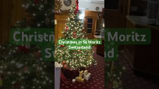 CHRISTMAS IN SWITZERLAND  WHERE TO STAY IN ST MORITZ SWITZERLAND [upl. by Tabbie]