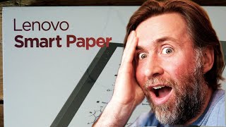 Lenovo Smart Paper  First Impressions [upl. by Ruthy]