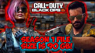 Black Ops 6 Season 1 File Size IS HUGE [upl. by Eiramllij]