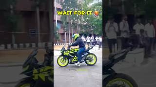 Wait For It 😂🤣 subscribe youtube motercycle bikerider ktm ktmlover funny bike shorts [upl. by Otrevlig]