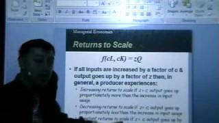 MBA  Managerial Economics 22 [upl. by Arodoet]