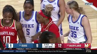 Duke vs Maryland  Women Basketball Nov 102024 [upl. by Fulbert541]