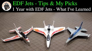 EDF Jets  What Ive Learned after 1 Year Flying EDF Jets and My Favorites to date [upl. by Raychel]