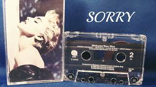 Madonna  Sorry 1987 AI True Blue Version FULL VERSION [upl. by Shriner]