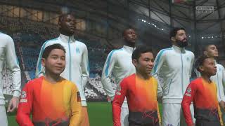 FC Barcelona  Olympique Marseille UCL Viertelfinale Rückspiel FIFA 23 [upl. by Kiehl573]