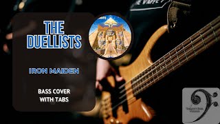 The Duellists by Iron Maiden  Bass Cover tablature amp notation included [upl. by Neenahs881]