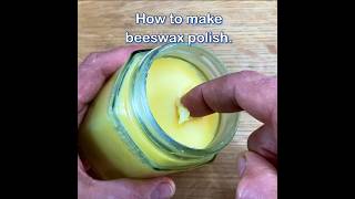 Simple homemade beeswax polish recipe [upl. by Grimona]