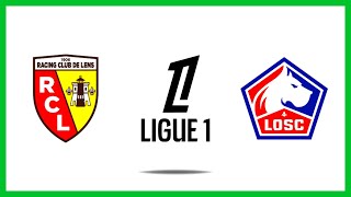 Lens vs Lille Résumé Buts  Ligue 1 2425 [upl. by Ahtekahs149]