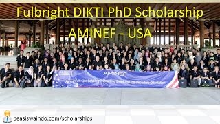 Beasiswa Fulbright DIKTI AMINEF S3 di AMERIKA 150415 [upl. by Westleigh]