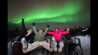 November 6 2024 Northern Lights in Fairbanks Alaska [upl. by Attenad788]