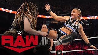 Ivy Nile vs Valhalla Raw highlights Jan 22 2024 [upl. by Ennahtebazile204]