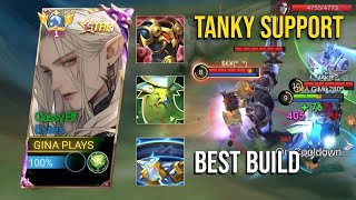 MLBB UPDATE BEST BUILD FOR ESTES SUSTAINABILITY😎CANT DOMINATE EASILY  MLBB [upl. by Ofilia]