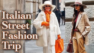 HOW TO DRESS ELEGANTLY like the Italians  Upgrade Your Everyday Style Italian Street Fashion ✨ [upl. by Uyekawa]