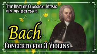 🎩 Bach Concerto for 3 Violins in D Major BWV 1064 [upl. by Chrystal]