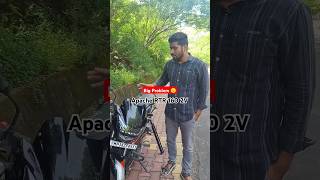 Featured but Problem 😭 Apache RTR 160 2V apachertr1602v apache tvsapachertr1602v shortvideo [upl. by Sorips]