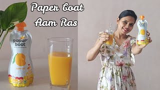 Paper Boat Mango Juice  Aamras Flavor For Just Rs 35  Tastes Like A Sweet Summer [upl. by Bernt871]