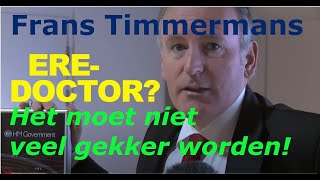 OVERWELDIGEND BEWIJS van het onbenul van staatssecretaris Timmermans [upl. by Burck381]