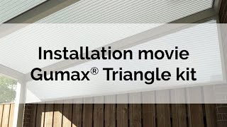 Installation of Gumax® Triangle kit [upl. by Ainitsirk455]