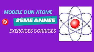 Modèle de latome  Exercices corrigés [upl. by Aruam531]