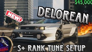 NFS Unbound  1981 DMC DeLorean Tune Setup S Class [upl. by Ahsinauj]