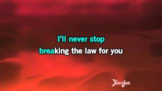 Karaoke Breaking The Law Emeli Sandé [upl. by Castillo]