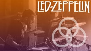 Evgeniy Ivannikov Led Zeppelin  I Cant Quit You Baby Coda 1982 Drum cover [upl. by Aicsile]