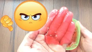 Testing Popular No Glue No Borax Slime Recipes 2 Ingredients Slime [upl. by Akitan]