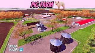 5 MILLION DOLLAR farm build  Midwest horizon  FS22 [upl. by Orian541]