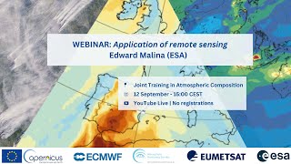 Applications of remote sensing  Edward Malina ESA [upl. by Snave]