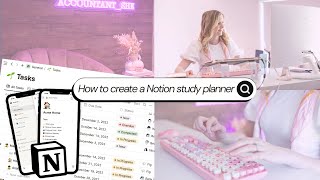 From chaos to control How to create a Notion study planner [upl. by Buderus]