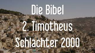 2 Timotheus  Die Bibel als Hörbuch Schlachter 2000 [upl. by Wendin]