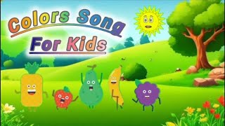 Colors All Around  Fun and Educational Kids Song [upl. by Baudelaire]