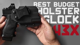 BEST BUDGET HOLSTER FOR MY GLOCK 43X MOS WITH TLR 7 SUB [upl. by Areval773]