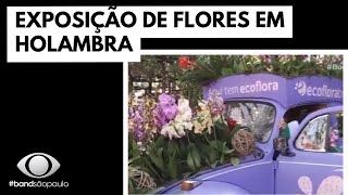 Grande exposição em Holambra conhecida como a Cidade das Flores [upl. by Ttej]