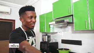 Evibes Get a taste of Kofi Kinaatas culinary genius What a sizzling mouthwatering masterpiece [upl. by Atileda]