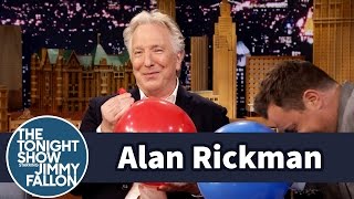 Alan Rickman Takes Jimmy to Task for His Impersonation [upl. by Estel]