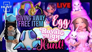 ROBLOX THE HUNT GIVING AWAY FREE HEADPHONES Playing Doors Dress To Impress Brookhaven More [upl. by Aicilef]