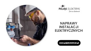 Naprawy instalacji elektrycznych Pająk Elektryk Dariusz Radomski Laski [upl. by Groveman]