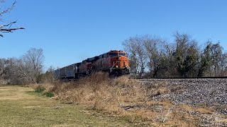 BNSF NOLLAL Boutte Louisiana [upl. by Sig898]