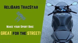 2024 zx6r HeliBars TracStar Ride and Review [upl. by Narib]